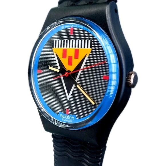 Vintage 1986 Swatch Watch LANCELOT GB110 Dummy - Picture 1 of 6